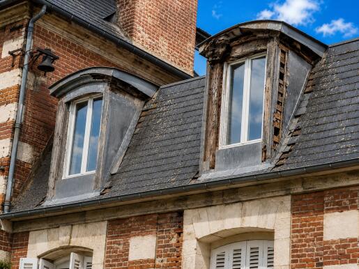 Avant intervention de zinguerie